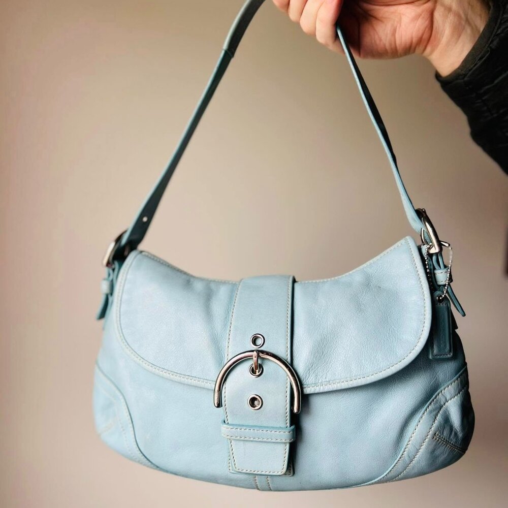 Coach Y2K Leather SoHo Buckle - Large